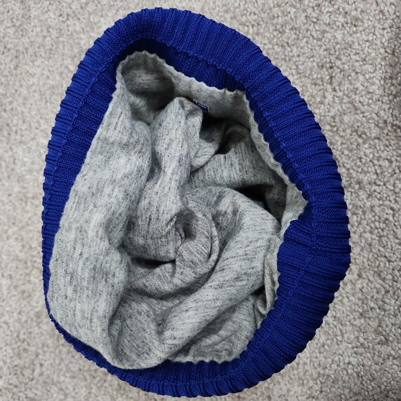 Golden State Warriors Pom Beanie Blue New Era Winter Logo - Picture 6 of 6